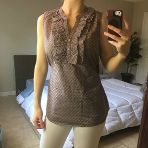 Merona Ruffled Business Casual Top